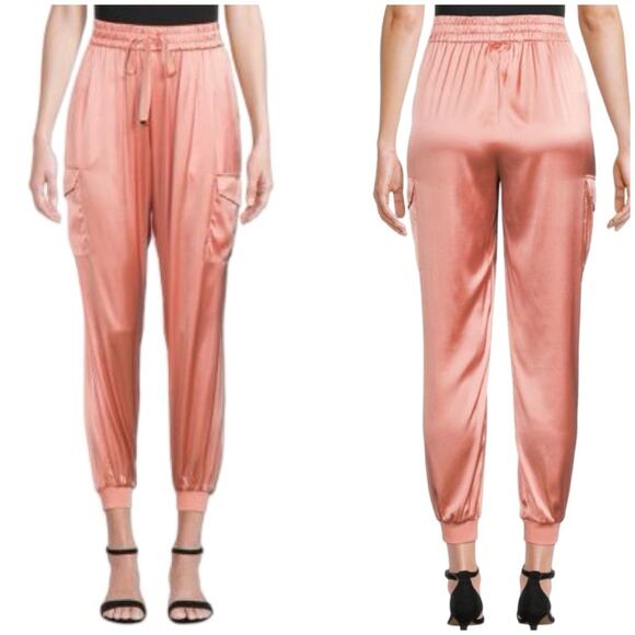 CAMI NYC Elsie Silk Blend Joggers SZ L $275 - Picture 1 of 13
